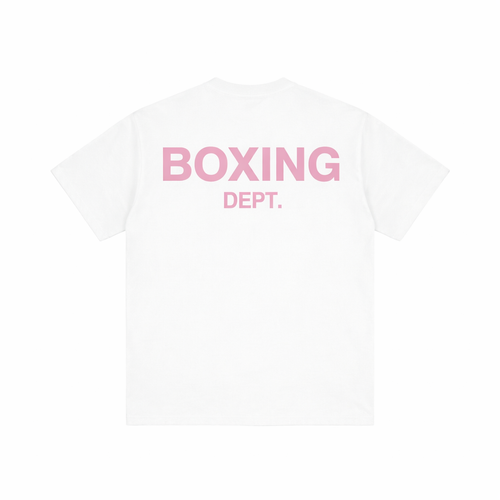 Boxing Dept. Tshirt White Rose