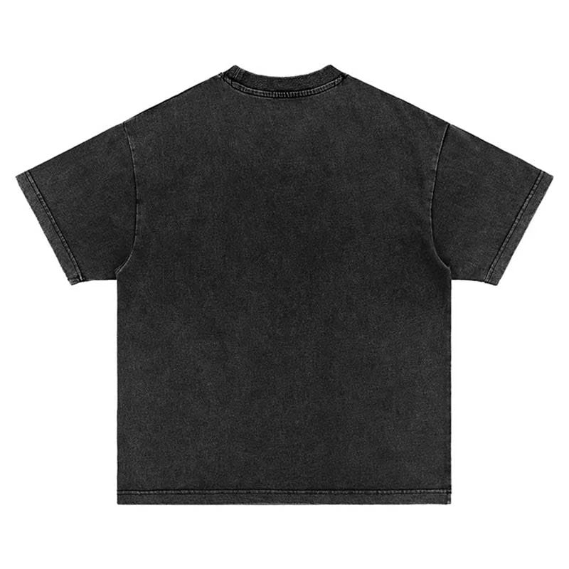 MikeTyson Tshirt Black Washed