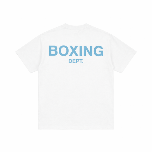 Boxing Dept. Tshirt White Blue