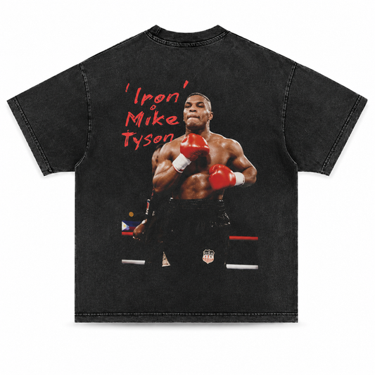 Iron Mike  Tshirt Black Washed